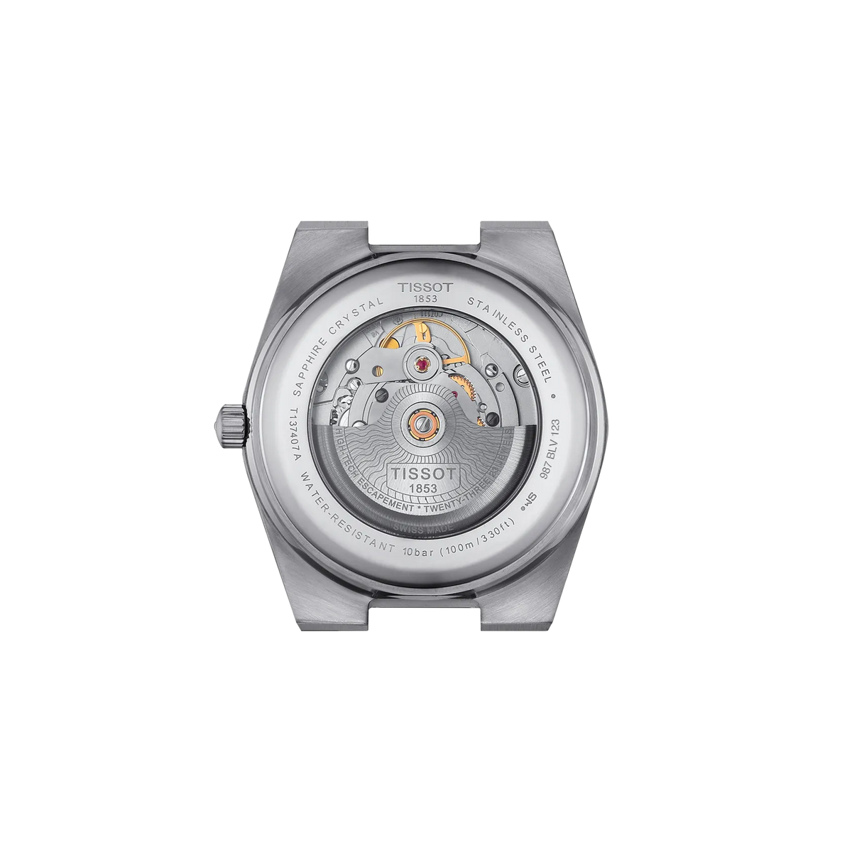Tissot PRX 40mm T137.407.21.031.00 Watch for Men - case-back view