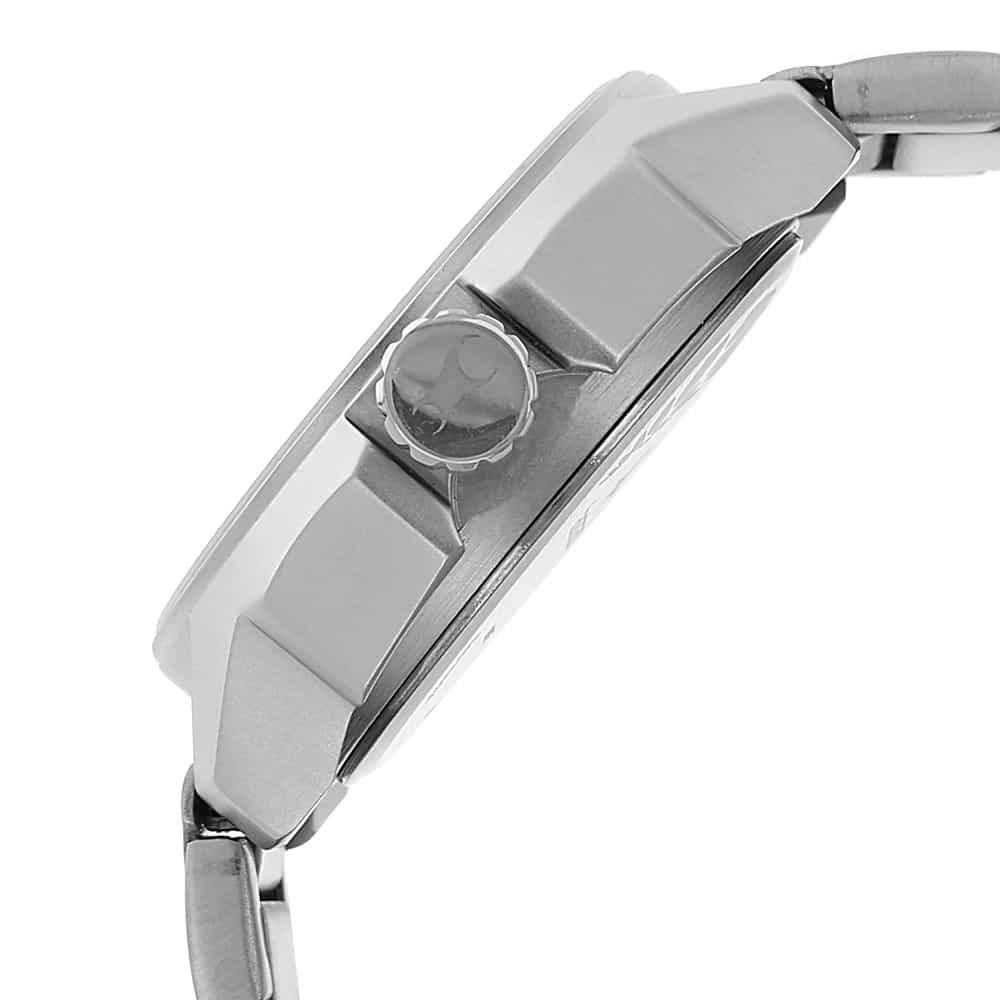 NR3089SM01 SILVER DIAL SILVER METAL STRAP WATCH - Kamal Watch Company