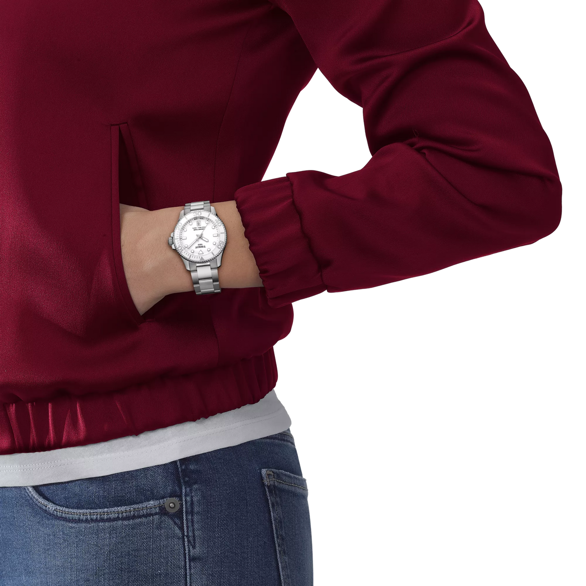 Tissot Seastar 1000 36mm T120.210.11.011.00 Unisex Watch - on the wrist