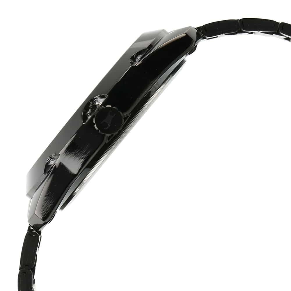 NR3123NM01 ALL NIGHTERS BLACK DIAL METAL STRAP WATCH - Kamal Watch Company