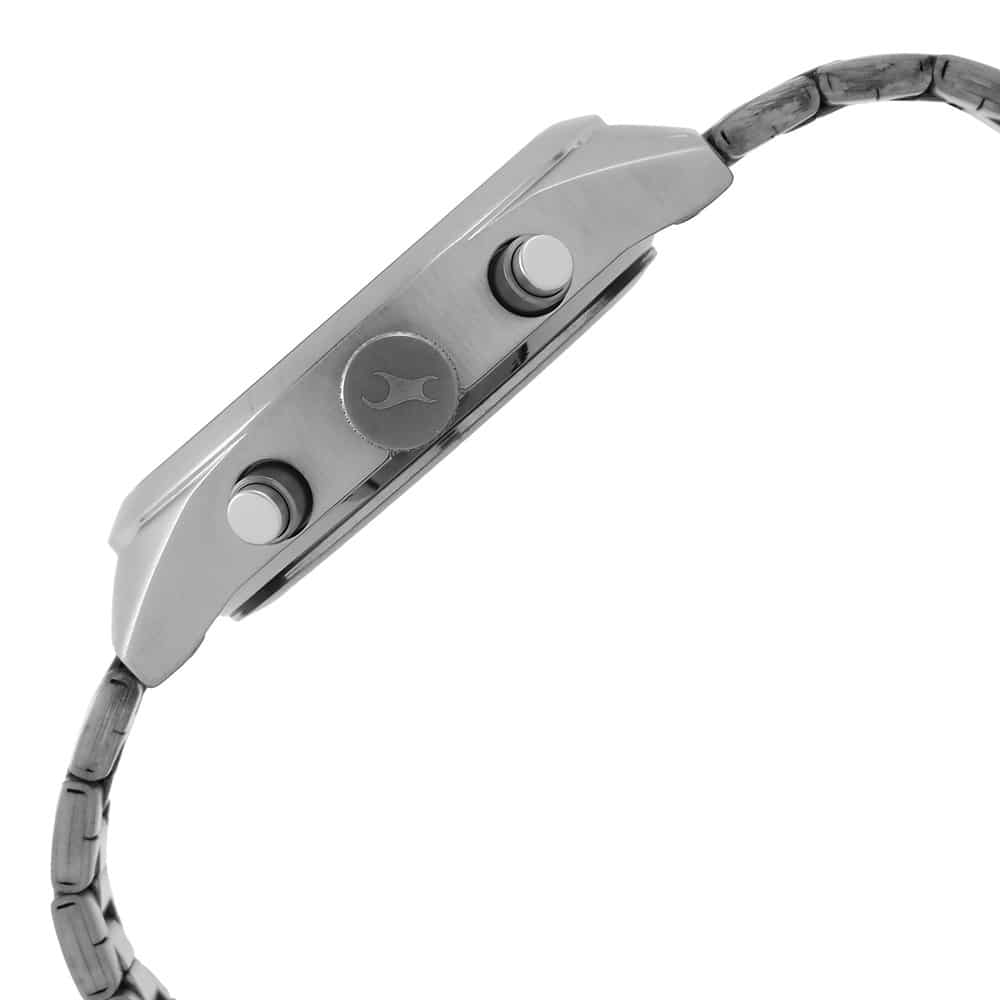 NR3165SM01 ALL NIGHTERS GREY DIAL METAL STRAP WATCH - Kamal Watch Company