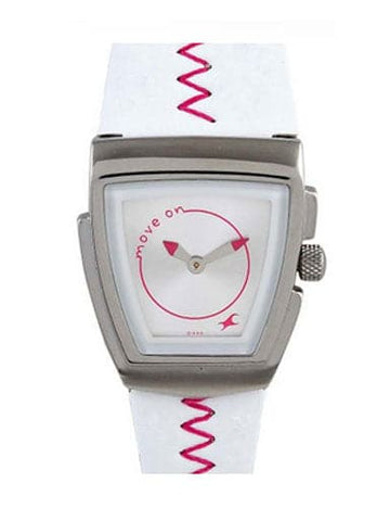 Fastrack Denim Analog Silver Dial Women's Watch - Kamal Watch Company