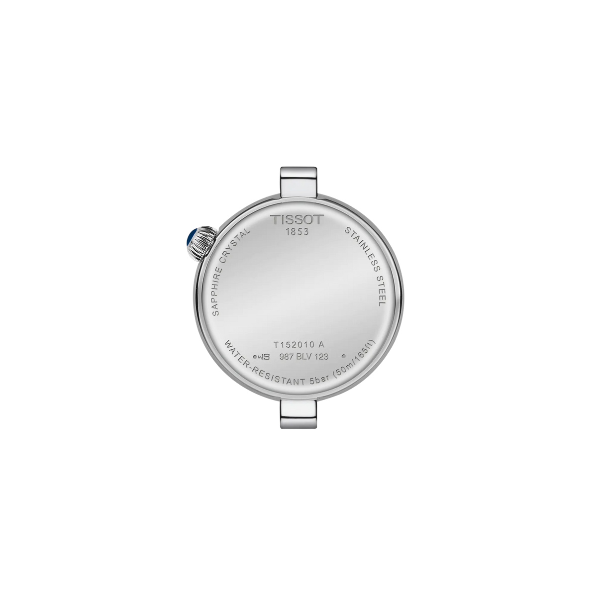 Tissot T-Lady T152.010.11.046.00 – case back