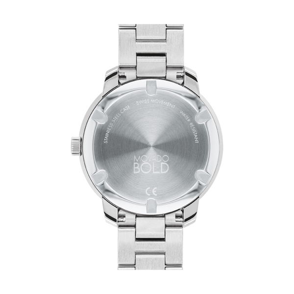 Movado Women Bold Round Silver Watches-3600747 - Kamal Watch Company