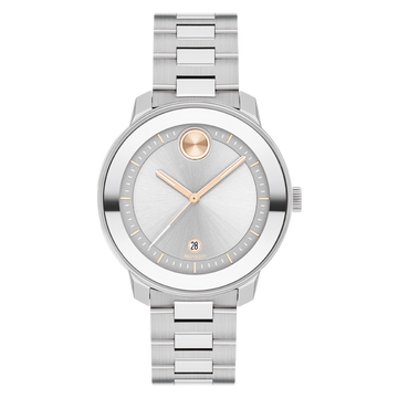 Movado Women Bold Round Silver Watches-3600747 - Kamal Watch Company