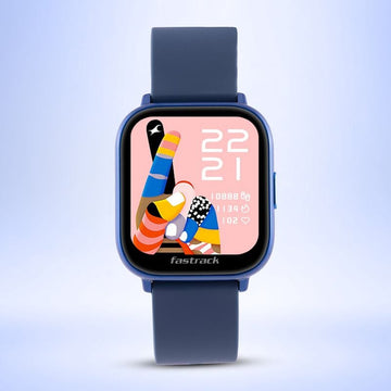 38078PP02 Fastrack Reflex Vybe Blue: HD Health & Wellness Tracker