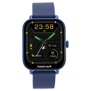 38080PP02 Fastrack Reflex Vox Unisex Smart Watch With Silicone Strap