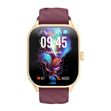 38086PP07 Fastrack Reflex Power|1.96" Super AMOLED Arched Display|SingleSync BT Calling|410 x 502 Pixel Resolution|IP68 WR