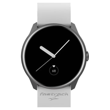 38094PP02 Fastrack Reflex Invoke Pro Blue: Sleek AMOLED Display & Smart BT Calling Watch