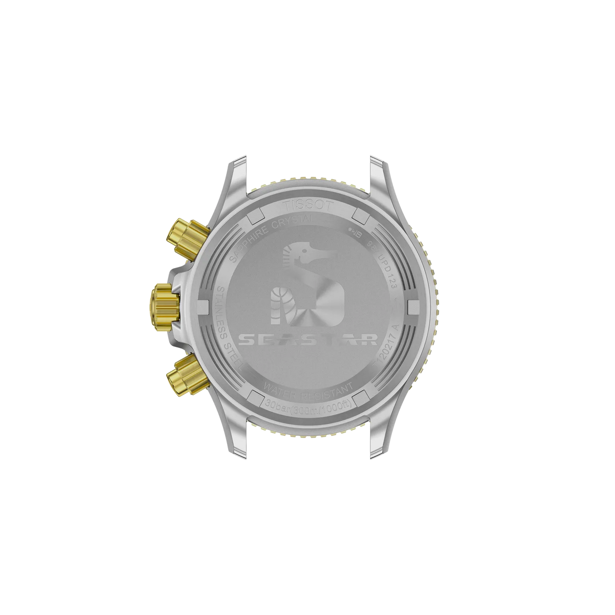 Tissot Seastar 1000 38mm T120.217.22.061.00 Unisex Watch - case-back view