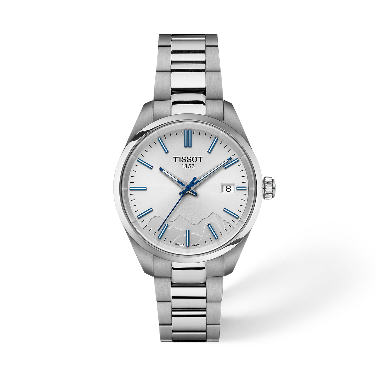 Tissot PR 100 Jungfraubahn 34mm T150.210.11.031.01 Unisex Watch - front view
