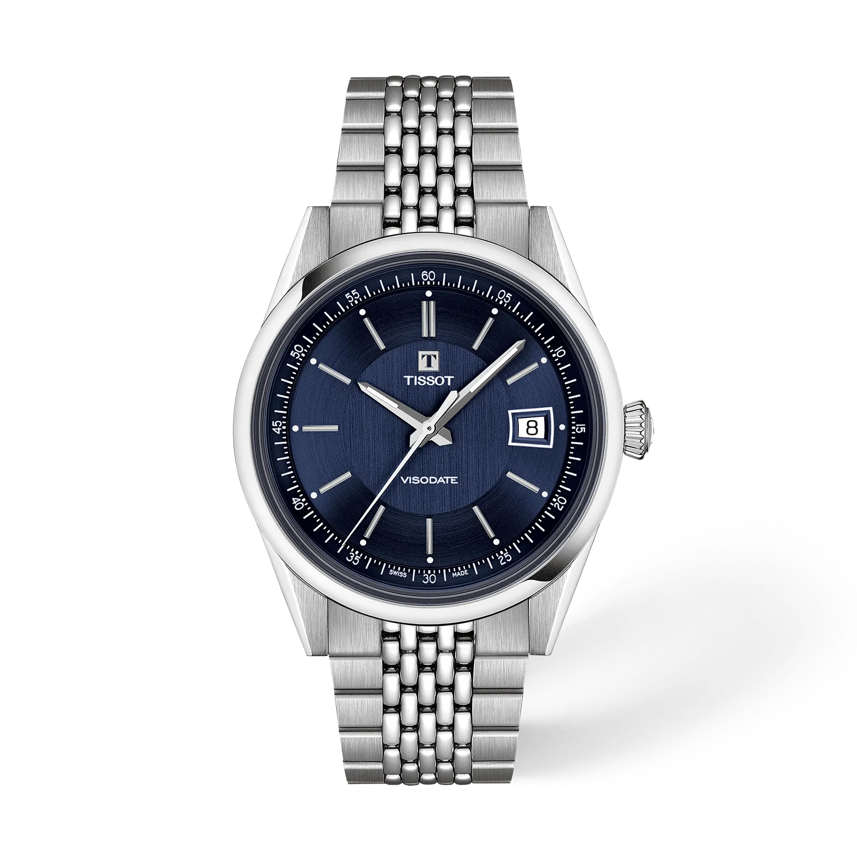 Tissot Visodate 39mm T157.407.11.041.00 Unisex Watch