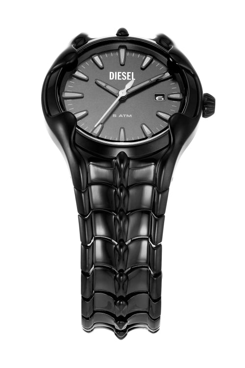 Diesel Vert 44 mm Black Dial Stainless Steel Analog Watch For Men - DZ2187