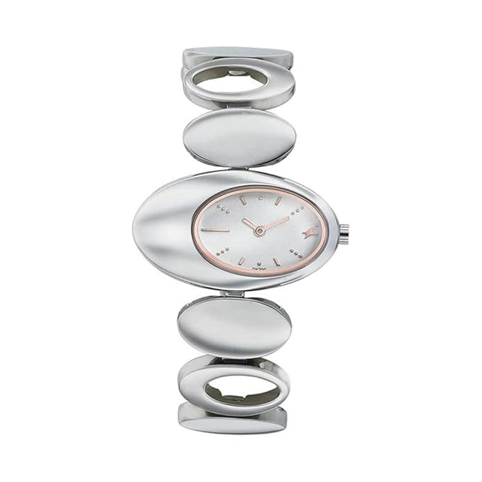 Fastrack Nn6024Sm02 Analog White Dial for Woman