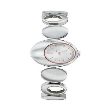 Fastrack Nn6024Sm02 Analog White Dial for Woman