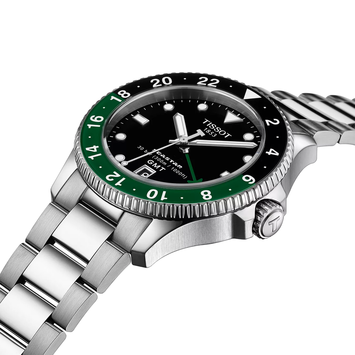 Tissot Seastar 1000 GMT 40mm T120.852.11.051.00 Watch for Men - detail view