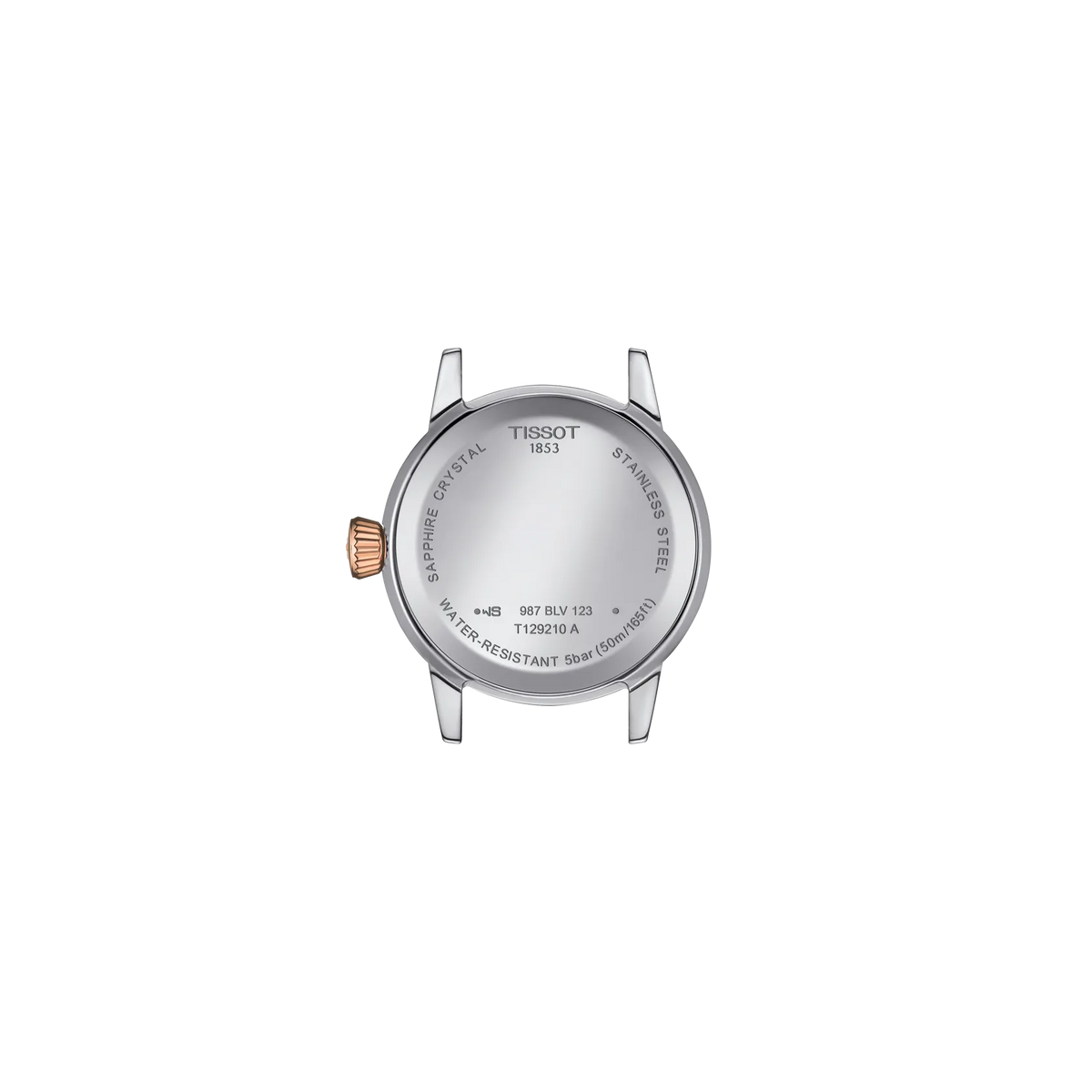Tissot Classic Dream 28mm T129.210.22.013.00 Watch for Women - case-back view