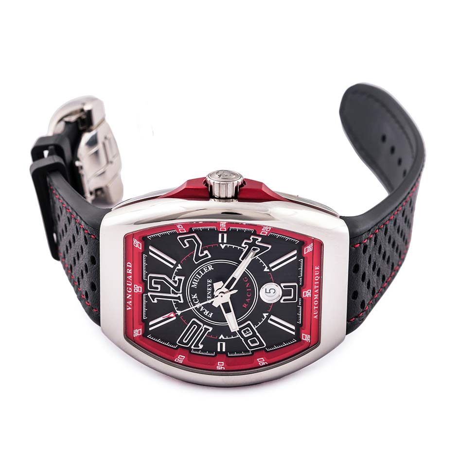 Franck Muller Vanguard Racing 44 x 53.7 mm Stainless Steel FM45 V SC DT AC RCG ER – side view