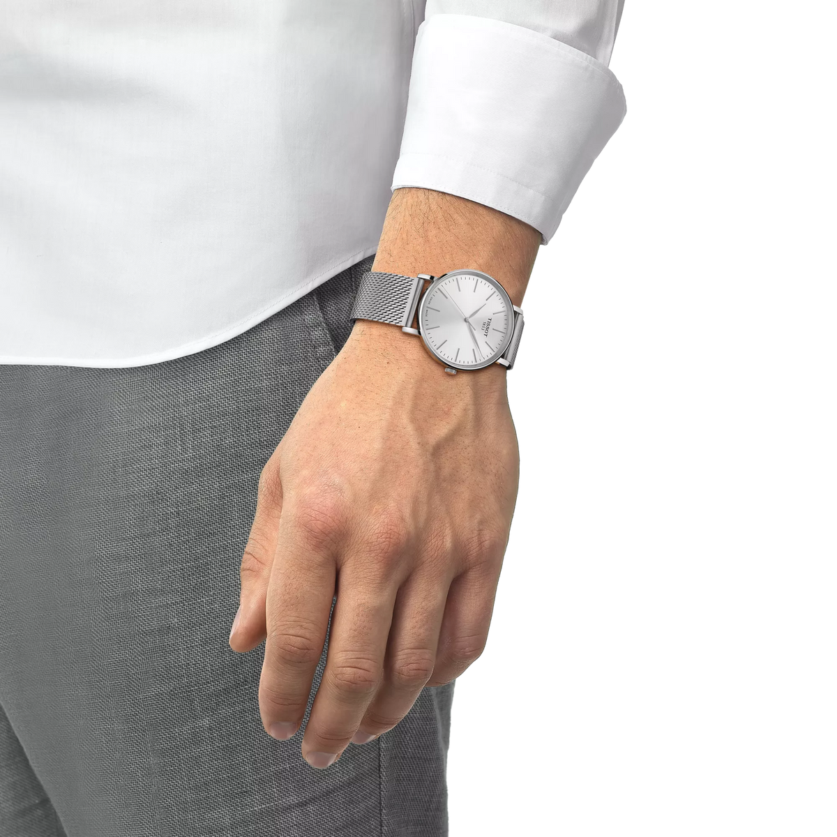 Tissot Everytime 40mm T143.410.11.011.00 Unisex Watch - on the wrist