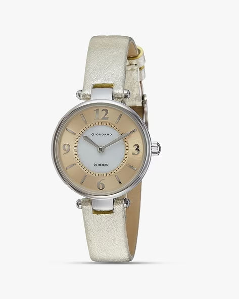 Giordano 2796-03 Analog Silver Dial for Women