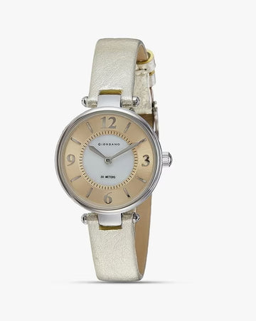 Giordano 2796-03 Analog Silver Dial for Women
