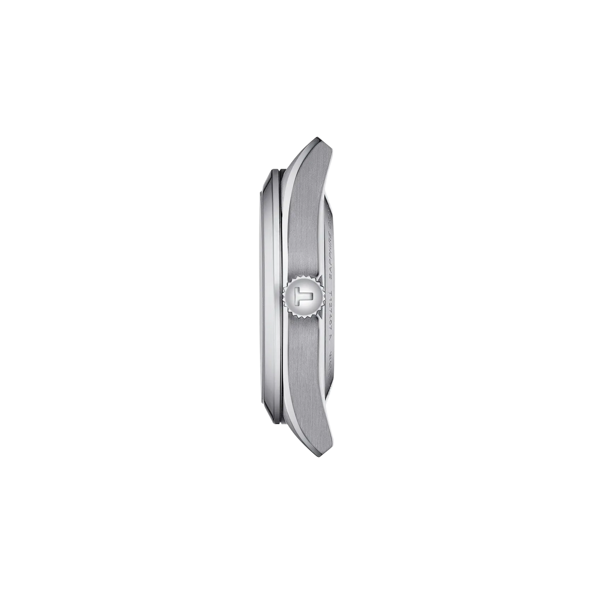 Tissot Gentleman Open Heart 40mm T127.407.11.031.01 Watch for Men - side view