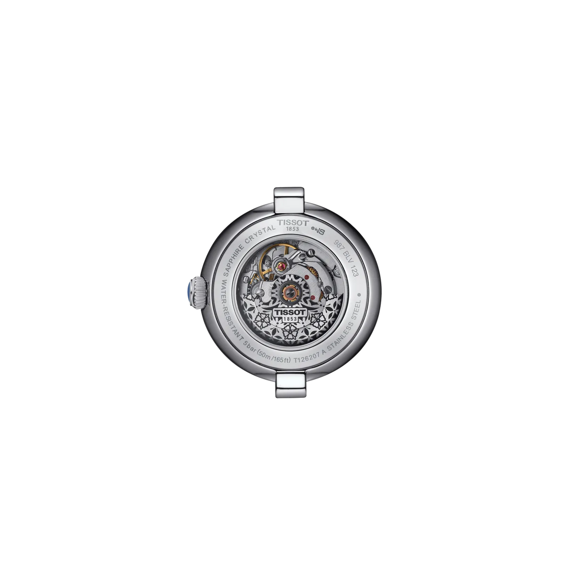 Tissot Bellissima 29mm T126.207.11.013.00 Watch for Women - case-back view