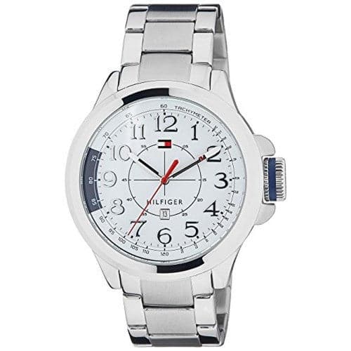 TOMMY HILFIGER Analog White Dial Men's Watch - TH1790845J - Kamal Watch Company
