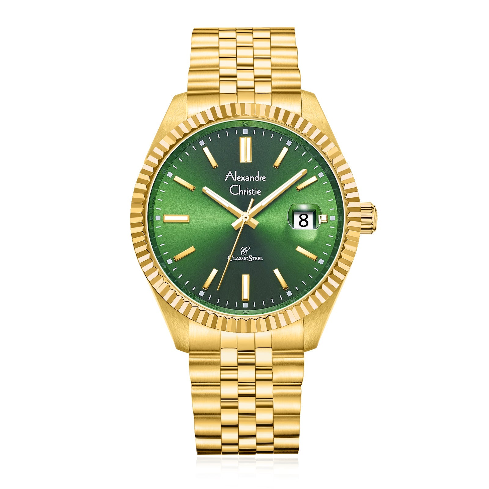 Alexandre Christie 5002MDBGPGN Classic Quartz Men's Watch