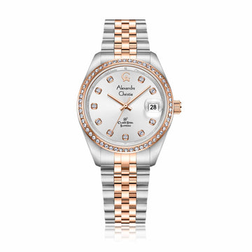 AC 5012 LDB Sapphire Ladies Watch – Silver Rose Gold