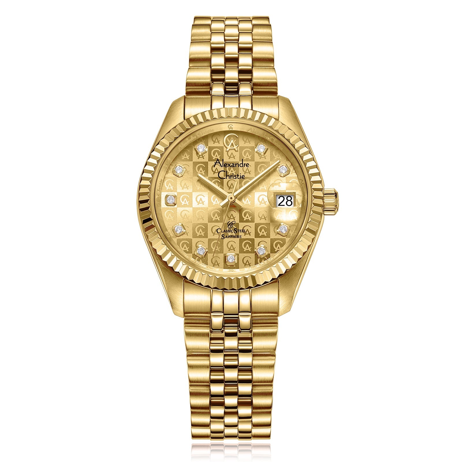 Alexandre Christie 5014LDBGPIV Watch for Women