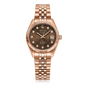 AC 5014 LDB Classic Steel Sapphire Ladies Watch – Two Tone Colorway