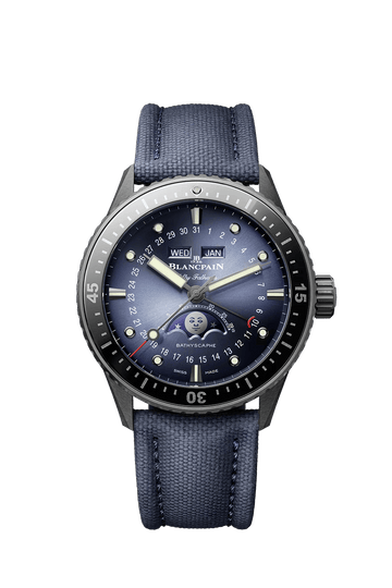Blancpain Fifty Fathoms Bathyscaphe Quantième Complet Phases de Lune 5054-0140-O52A – front view