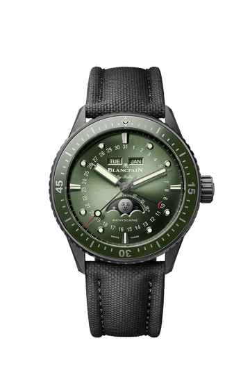 Blancpain Fifty Fathoms Bathyscaphe Quantième Complet Phases de Lune 5054-0153-B52A – front view