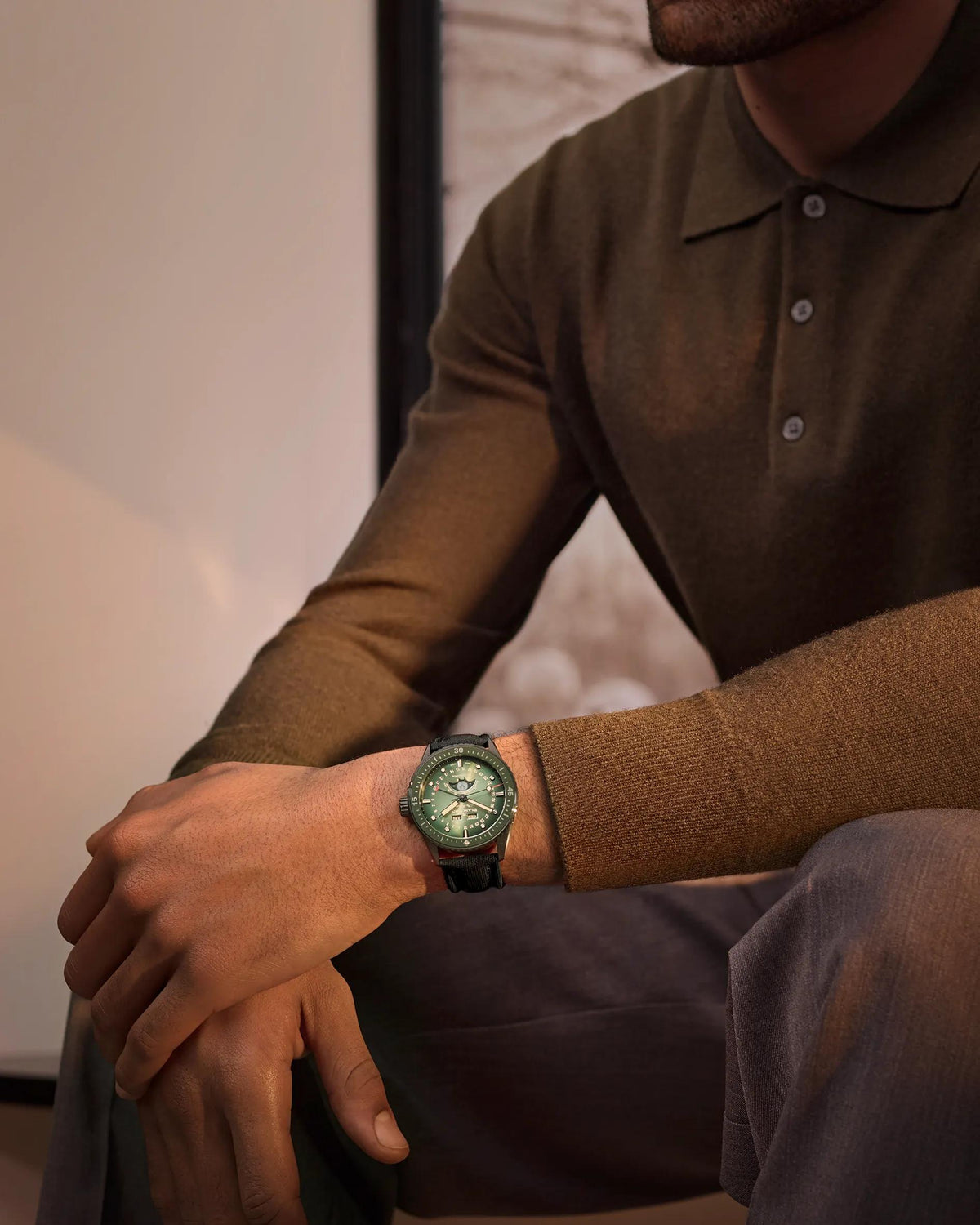 Blancpain Fifty Fathoms Bathyscaphe Quantième Complet Phases de Lune 5054-0153-B52A – on the wrist