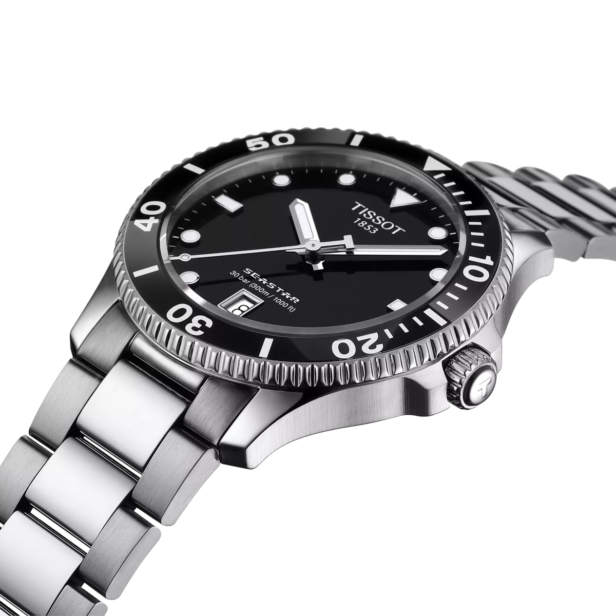 Tissot Seastar T120.410.11.051.00 – three-quarter view