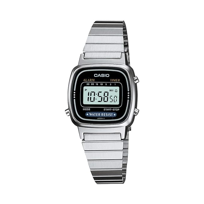 VINTAGE COLLECTION LA670WD-1DF - D123 Silver Digital - Women's Watch