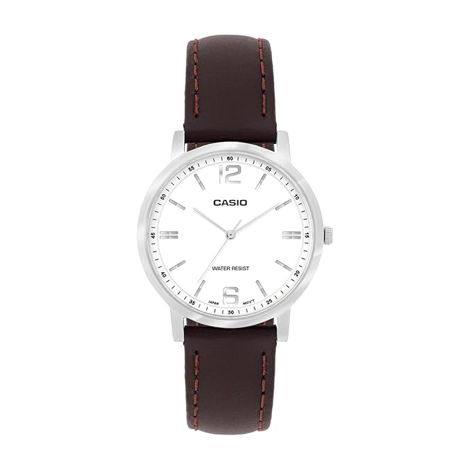 Casio A2448 Analog White Dial for Women