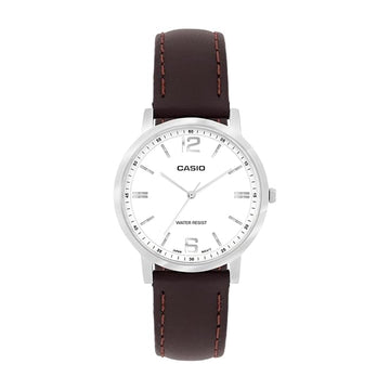 Casio A2448 Analog White Dial for Women