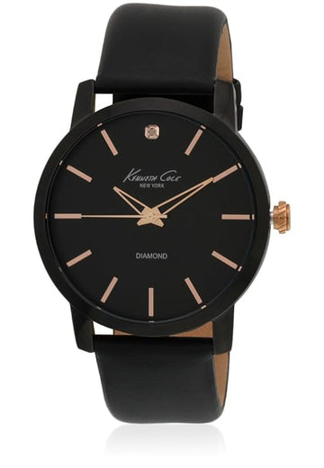 Kenneth Cole Rock Out Analog Black Dial Men's Watch - IKC8106