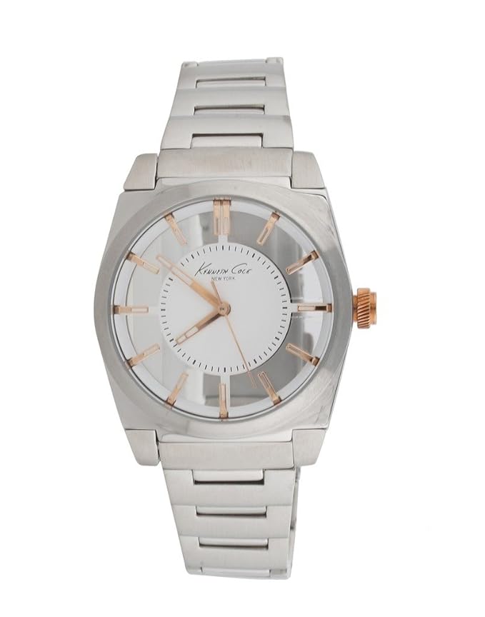 Kenneth Cole Analog White Dial Women's Watch-KC10027852LDJ