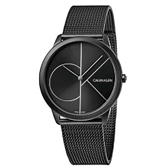 Calvin Klein Minimal Quartz Black Dial Men's Watch K3M5145X