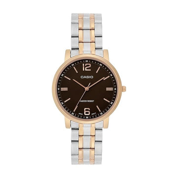 Casio A2443 Analog Brown Dial for Women
