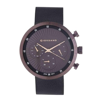 Giordano GD-1066-33 Metallic Multi-Function Watch for Men