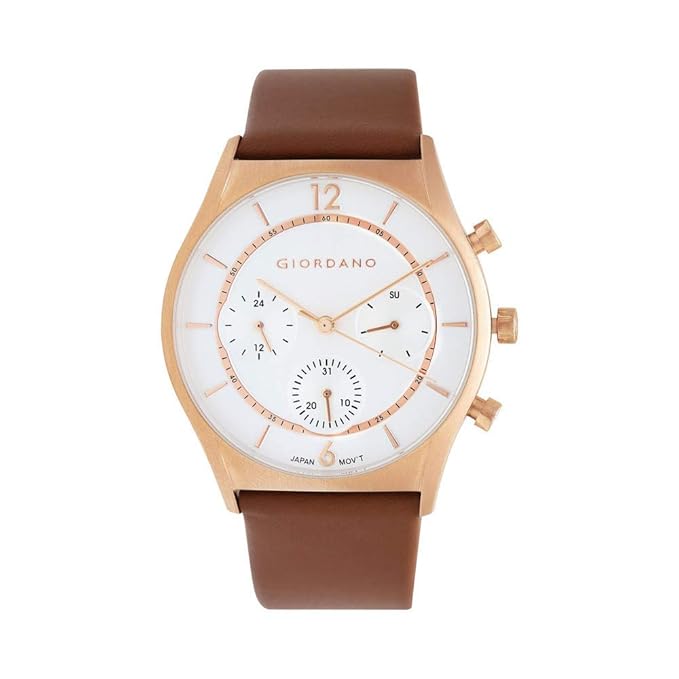 Giordano 1974-03 Multi Function Silver Dial for Men
