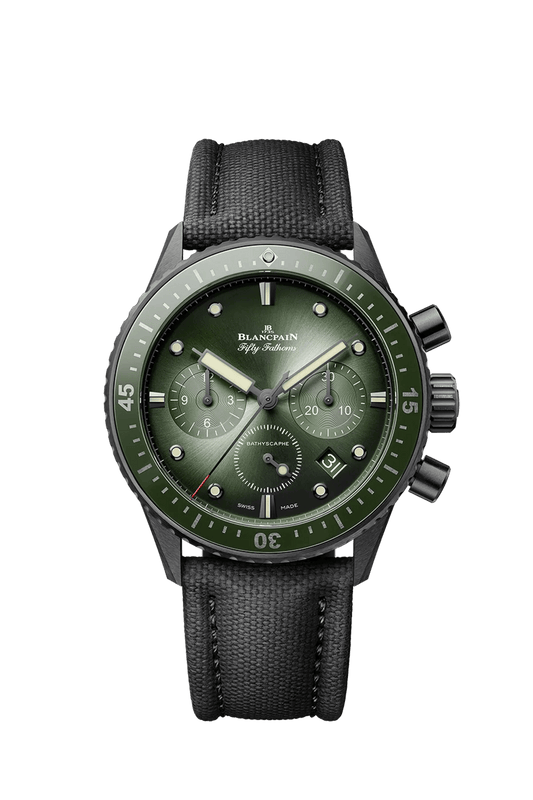 Blancpain Fifty Fathoms Bathyscaphe Chronographe Flyback 5200-0153-B52A – front view