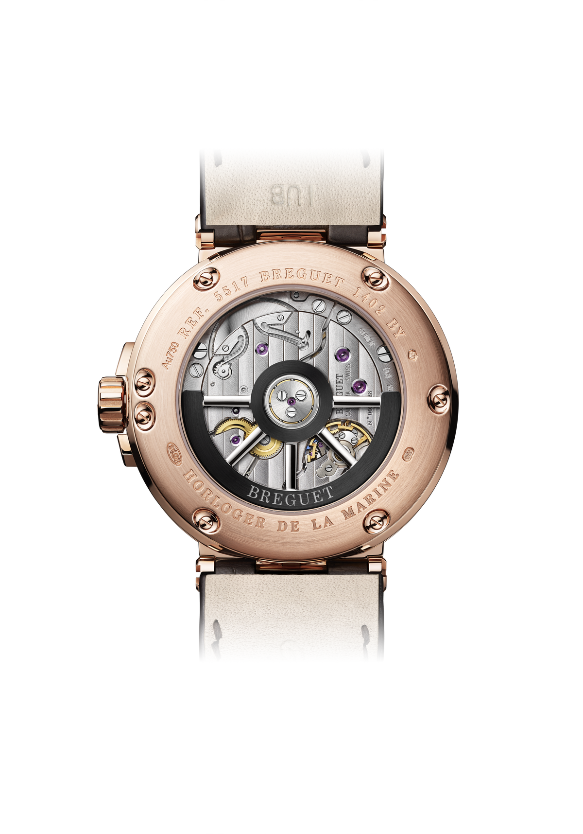 Breguet Marine 5517BR/12/9ZU – case back