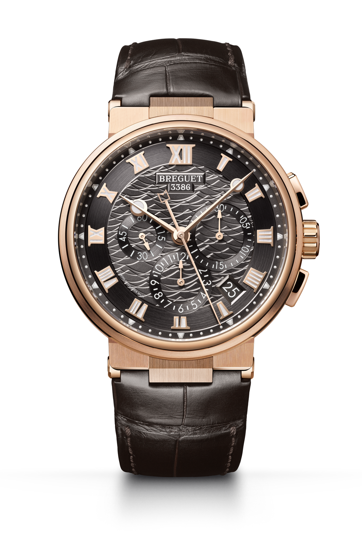 Breguet Marine Chronographe 5527 5527BR/G3/9WV – front view