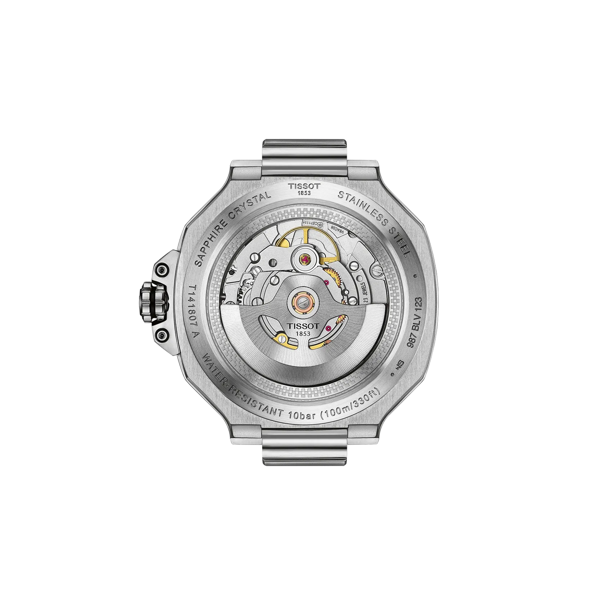 Tissot T-Race 41mm T141.807.17.051.00 Watch for Men - case-back view