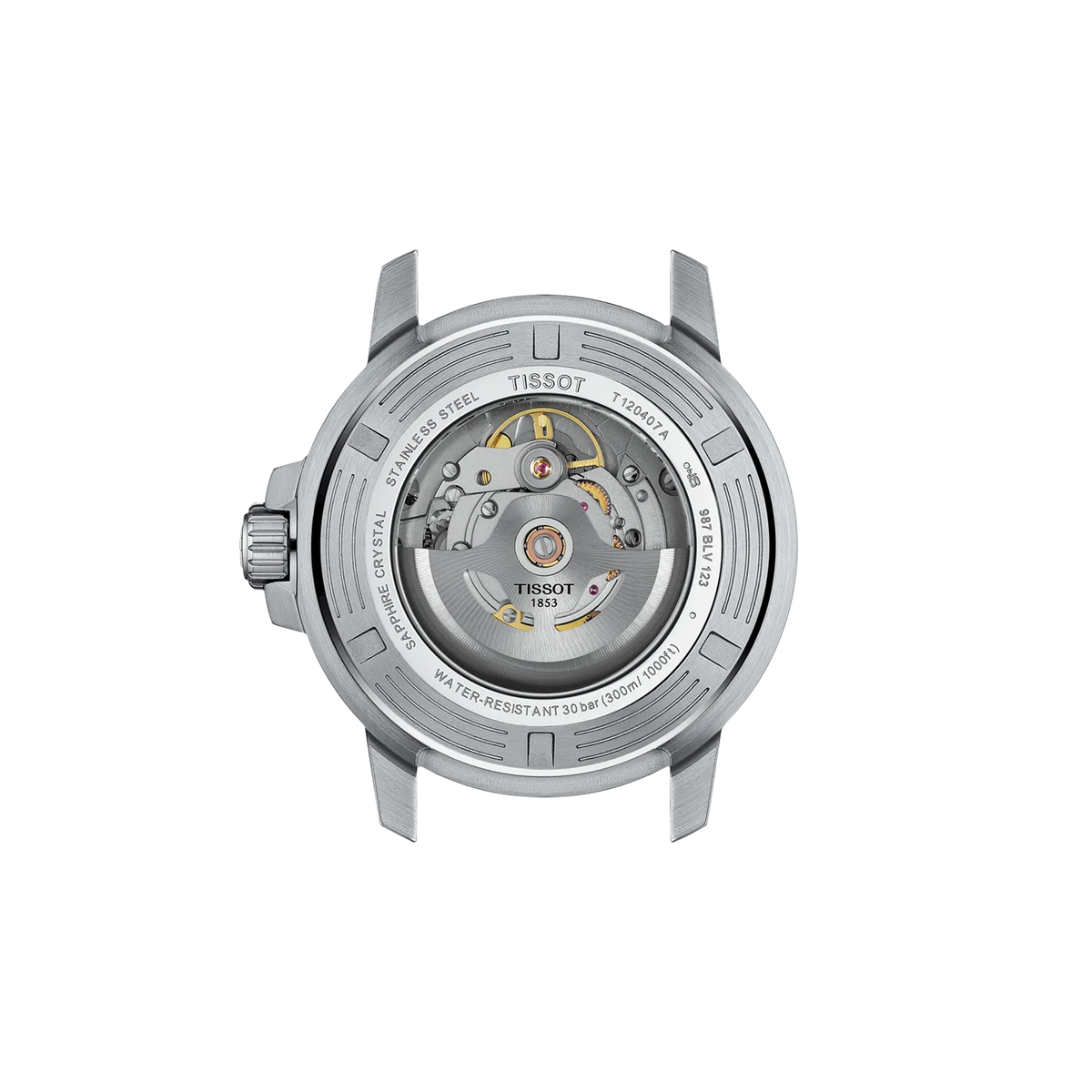 Tissot Seastar 1000 43mm T120.407.11.041.03 Watch for Men - case-back view